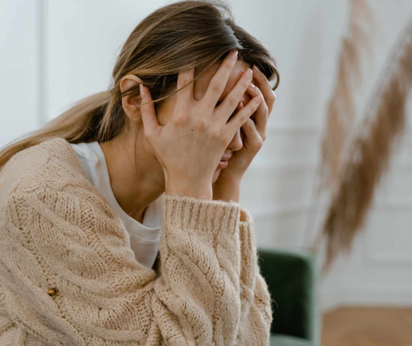 frustrated person