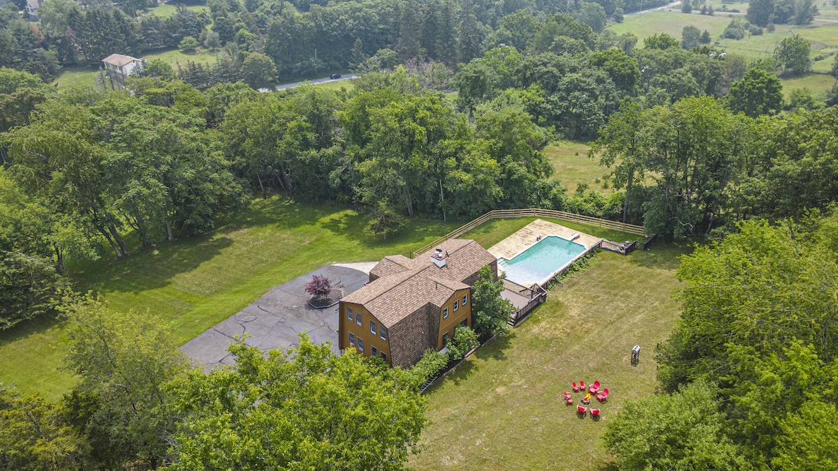 401 Jessup Road, Florida, NY aerial photo
