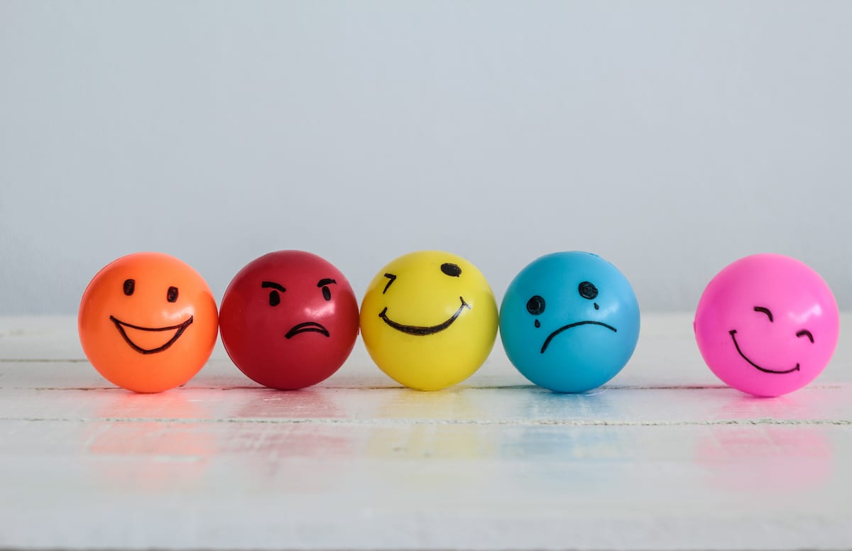 balls with faces on them