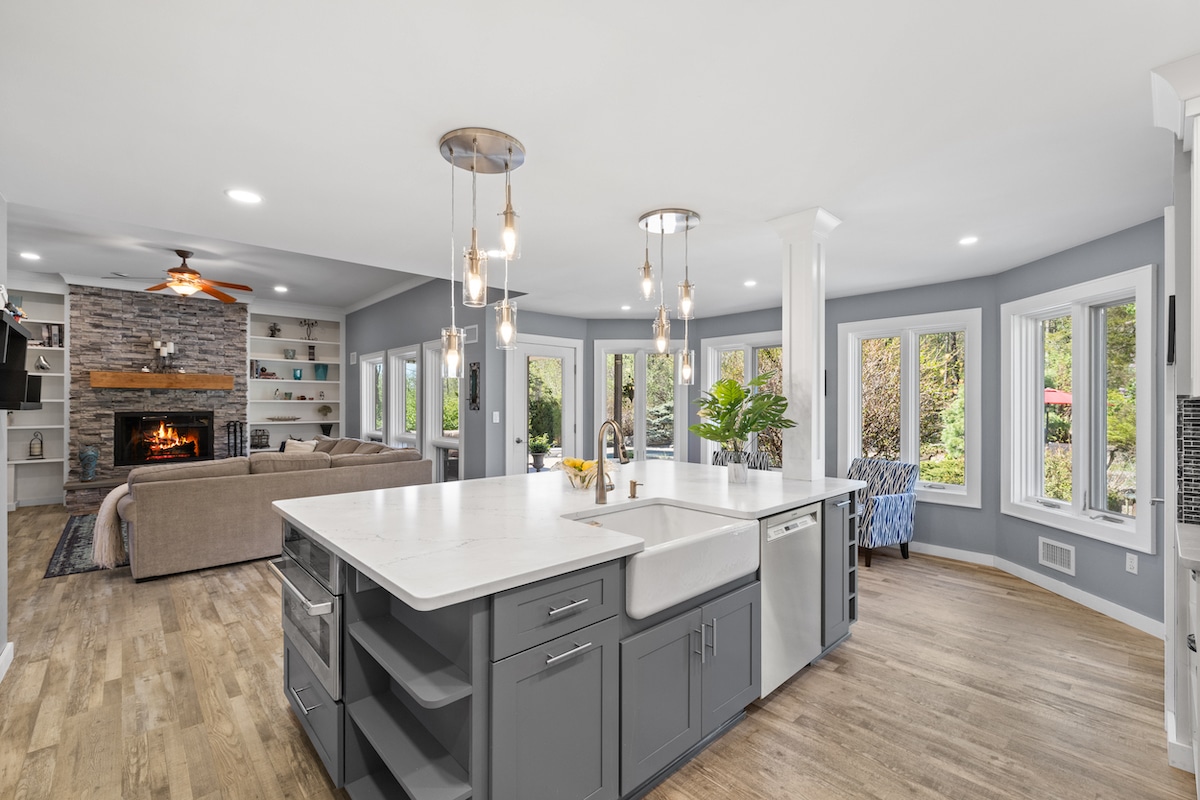 26 Old Ridge Road, Warwick, NY Kitchen and Family Room