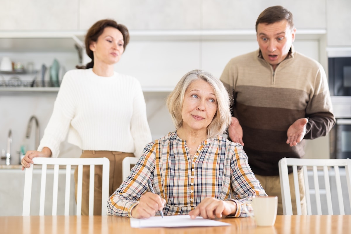 inheriting a home