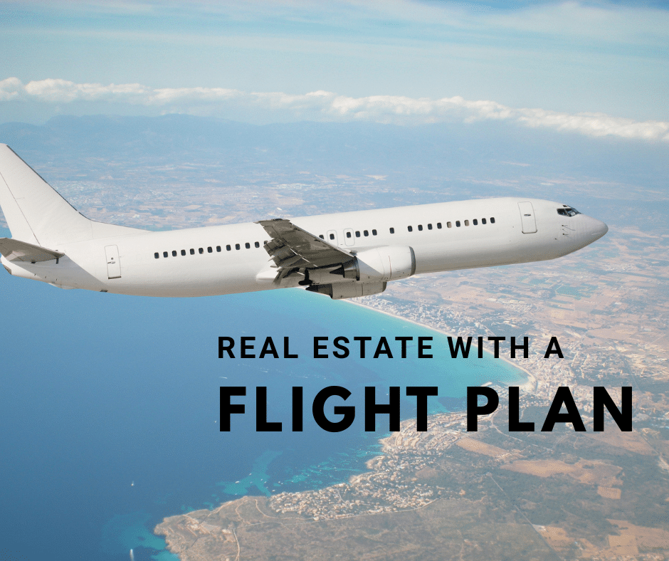 real estate with a flight plan